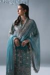 Unstitched Embroidered Organza SuitIn StockBARCODE:BD-3107-Sea Green-Default