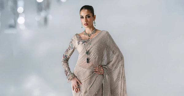 Embroidered Chiffon SareeSold outBARCODE:BD-3103-Moon Grey-Default