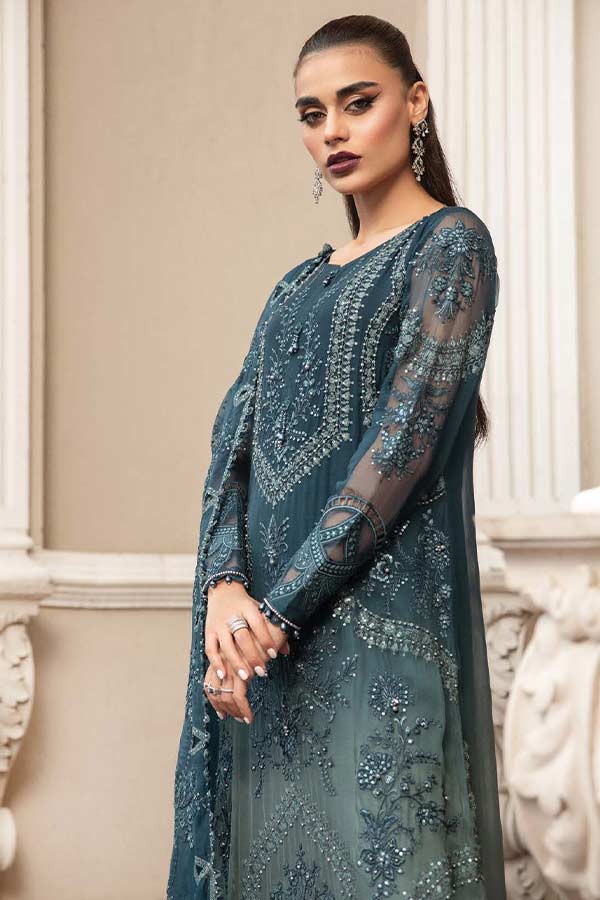 Pearl Chiffon Suit