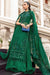 Green Chiffon Suit