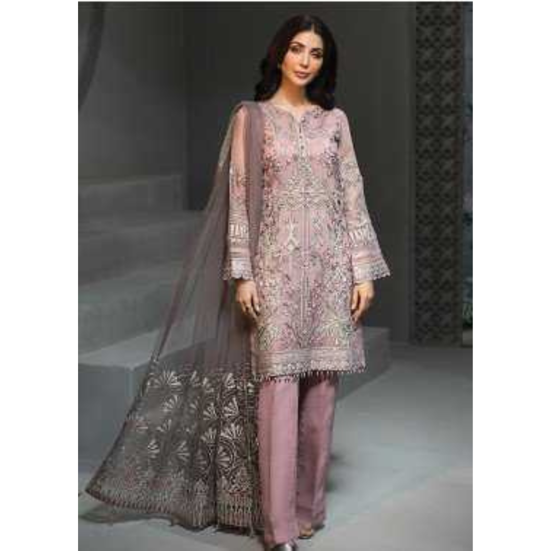 Jazmin Embroidered Chiffon Luxury Collection