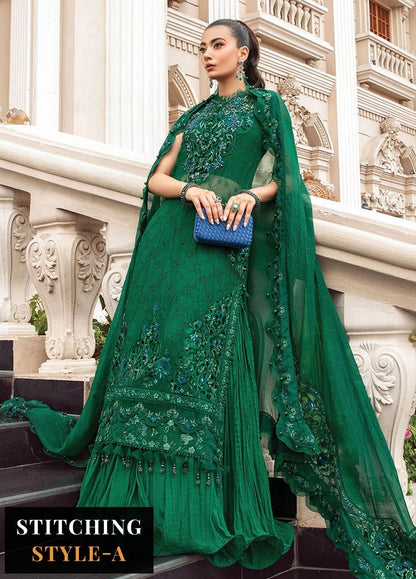 Maria B - Pure Silk Chiffon Collection 2023 - D8