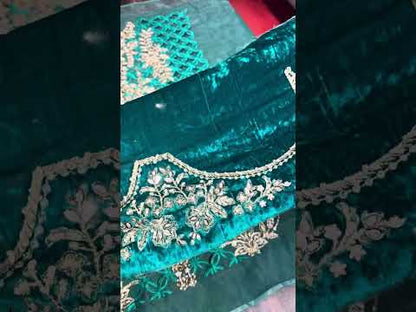 3 Piece Embroidered Suit | BD-2806