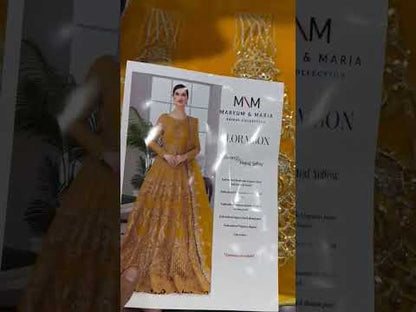 Formal Dress - Maryum N Maria - Floraison - MNM#35 (Misted Yellow)