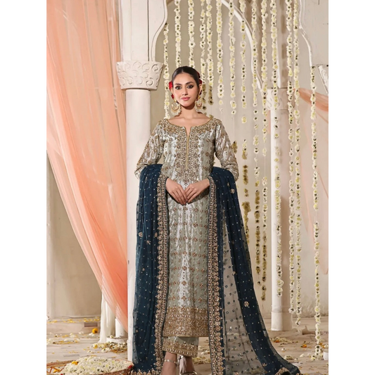 Haris Shakeel - Mahnoor (4 piece)